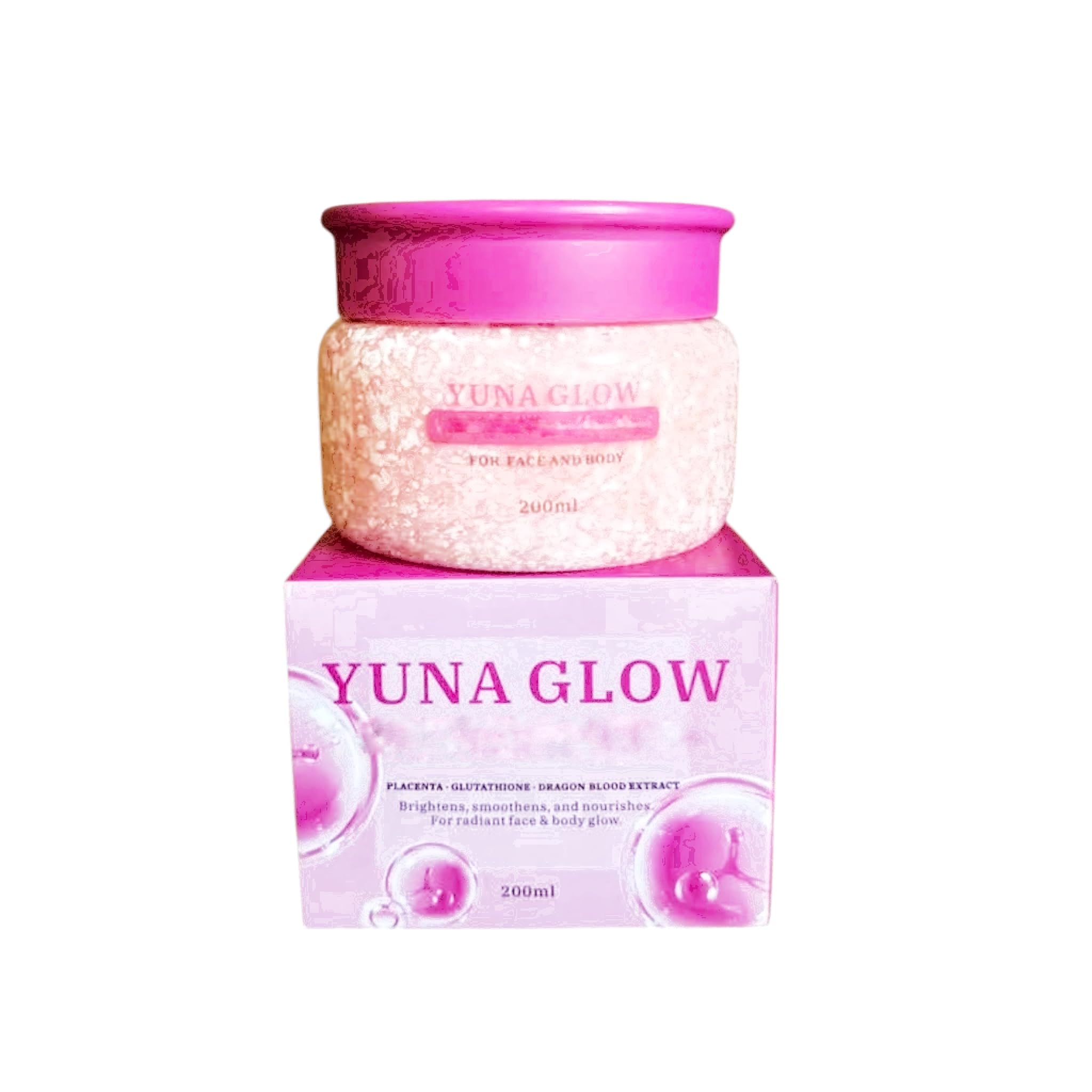 Amazon.com: BMRS YUNA GLOW Face & Body Cream with Placenta